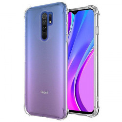 ETUI ANTI-SHOCK NA TELEFON XIAOMI REDMI 9 TRANSPARENT