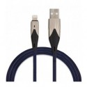 KABEL USB IPHONE LIGHTNING GRANATOWY