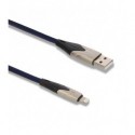 KABEL USB IPHONE LIGHTNING GRANATOWY