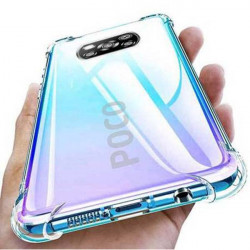 ETUI ANTI-SHOCK NA TELEFON XIAOMI POCO X3 NFC TRANSPARENT