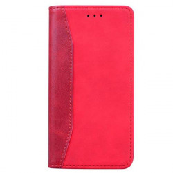ETUI BOOK MAGNET SKÓRA NA TELEFON XIAOMI REDMI NOTE 8 PRO CZERWONY