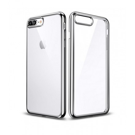 ETUI GUMA HYBRID NA TELEFON SAMSUNG GALAXY NOTE 20 ULTRA SREBRNY