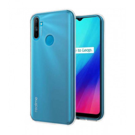 ETUI PROTECT CASE 2mm NA TELEFON REALME C3 TRANSPARENT