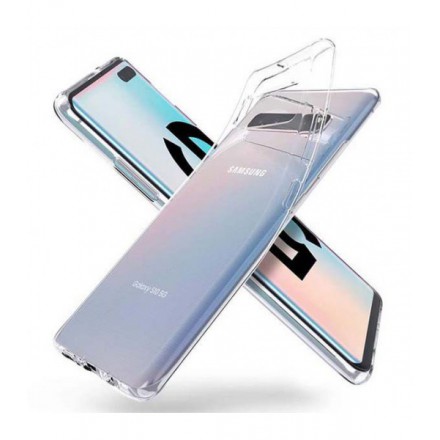 ETUI PROTECT CASE 2mm NA TELEFON SAMSUNG GALAXY S10 5G TRANSPARENT