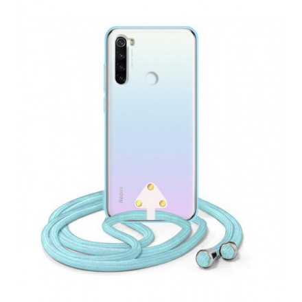 ETUI SUMMER CROSSBODY NA TELEFON XIAOMI REDMI NOTE 8T NIEBIESKI