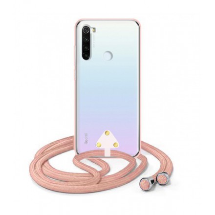 ETUI SUMMER CROSSBODY NA TELEFON XIAOMI REDMI NOTE 8T RÓŻOWY