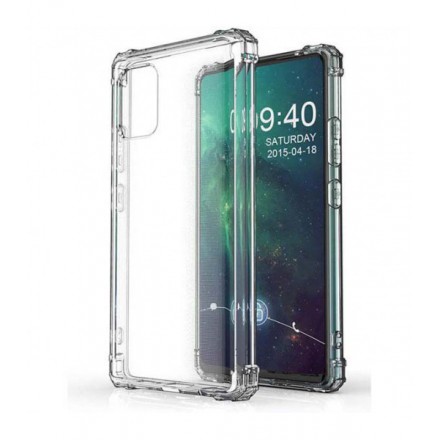 ETUI ANTI-SHOCK NA TELEFON SAMSUNG GALAXY A71 5G TRANSPARENT