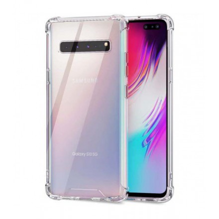 ETUI ANTI-SHOCK NA TELEFON SAMSUNG GALAXY S10 5G TRANSPARENT