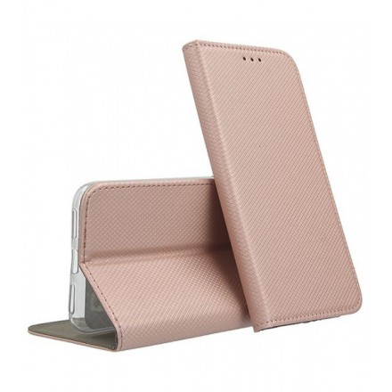 ETUI BOOK MAGNET NA TELEFON LG K22 ROSE GOLD
