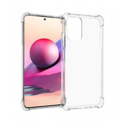 ETUI ANTI-SHOCK NA TELEFON XIAOMI REDMI NOTE 10 / 10S TRANSPARENT