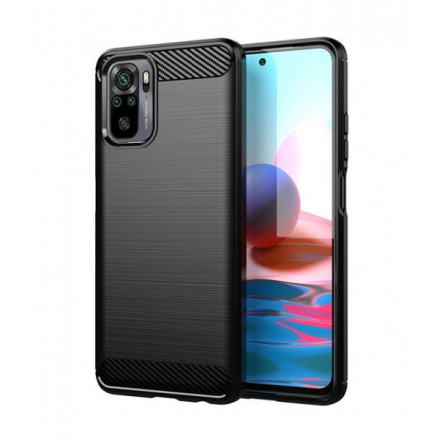 ETUI CARBON NA TELEFON XIAOMI REDMI NOTE 10 4G CZARNY