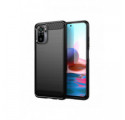 ETUI CARBON NA TELEFON XIAOMI REDMI NOTE 10 4G CZARNY