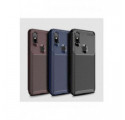 ETUI CARBON NA TELEFON XIAOMI REDMI NOTE 10 4G GRANATOWY