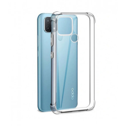 ETUI ANTI-SHOCK NA TELEFON OPPO A15 TRANSPARENT