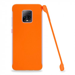 ETUI COBY SMOOTH NA TELEFON XIAOMI REDMI 10X 5G POMARAŃCZOWY