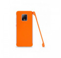 ETUI COBY SMOOTH NA TELEFON XIAOMI REDMI 10X 5G POMARAŃCZOWY