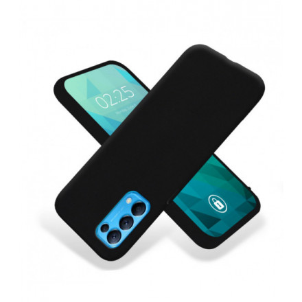 ETUI GUMA SMOOTH NA TELEFON OPPO RENO 5 4G / RENO 5 5G / FIND X3 LITE CZARNY