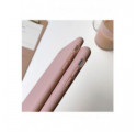 ETUI GUMA SMOOTH NA TELEFON OPPO A54 5G / A74 5G / A93 5G CIEMNY RÓŻ