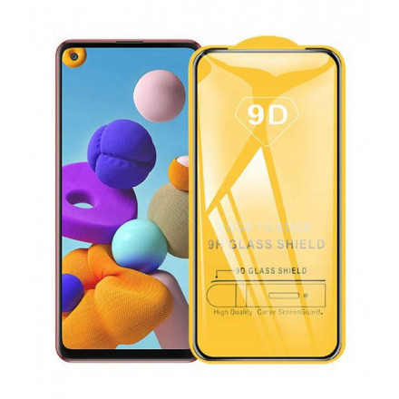 SZKŁO IRON GLASS 9D NA TELEFON SAMSUNG GALAXY A21s CZARNY