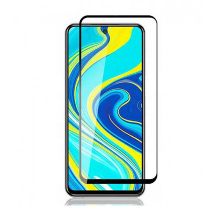 SZKŁO IRON GLASS 9D NA TELEFON XIAOMI REDMI NOTE 9 PRO MAX CZARNY