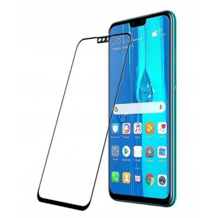 SZKŁO IRON GLASS 9D NA TELEFON HUAWEI Y9 2019 CZARNY