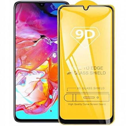 SZKŁO IRON GLASS 9D NA TELEFON SAMSUNG GALAXY A20 / A30 / A50 / M21 CZARNY