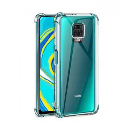 ETUI ANTI-SHOCK NA TELEFON XIAOMI REDMI NOTE 9 PRO TRANSPARENTNY