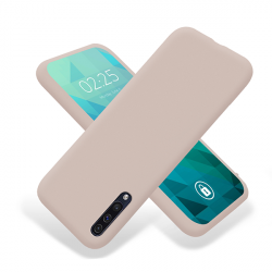 ETUI GUMA SMOOTH NA TELEFON SAMSUNG GALAXY A50 / A30s / A50s CIEMNY RÓŻ