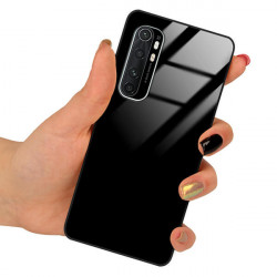 ETUI BLACK CASE GLASS NA TELEFON XIAOMI Mi NOTE 10 LITE CZARNY