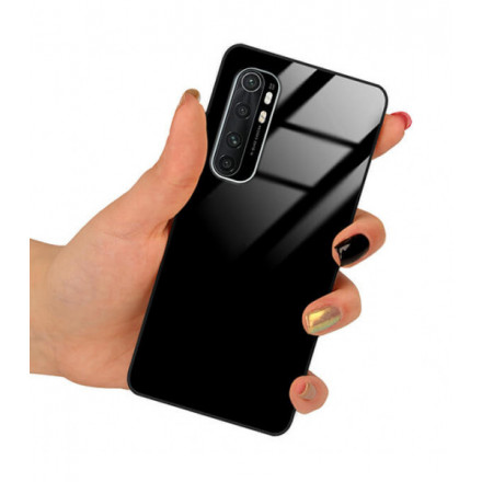 ETUI BLACK CASE GLASS NA TELEFON XIAOMI Mi NOTE 10 LITE CZARNY