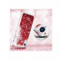 ETUI LIQUID SPARKLE NA TELEFON APPLE IPHONE 13 CZERWONY